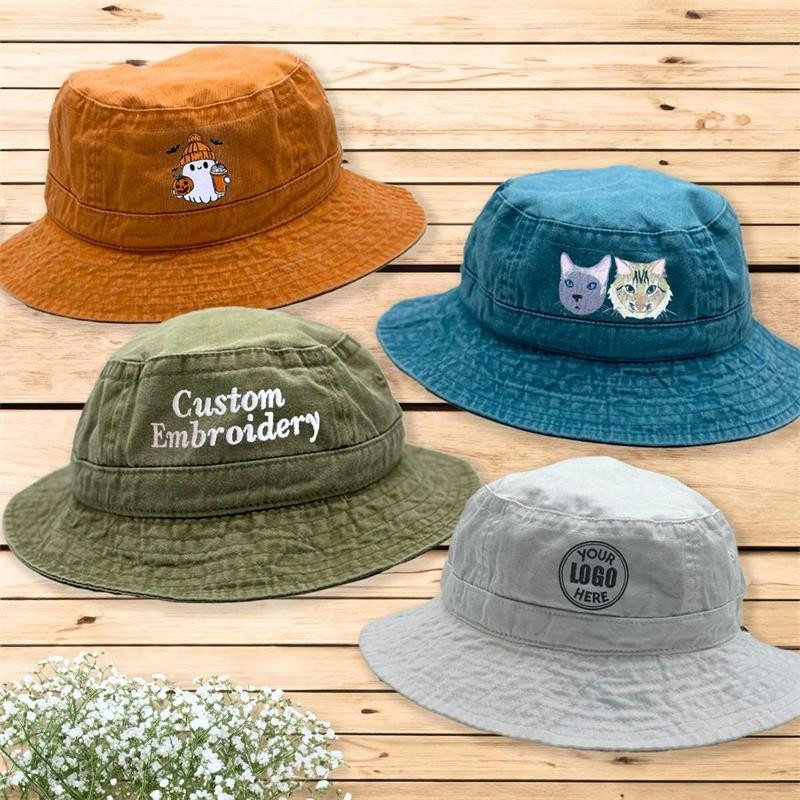 Embroidered Bucket Hat Embroidered Bucket Hat