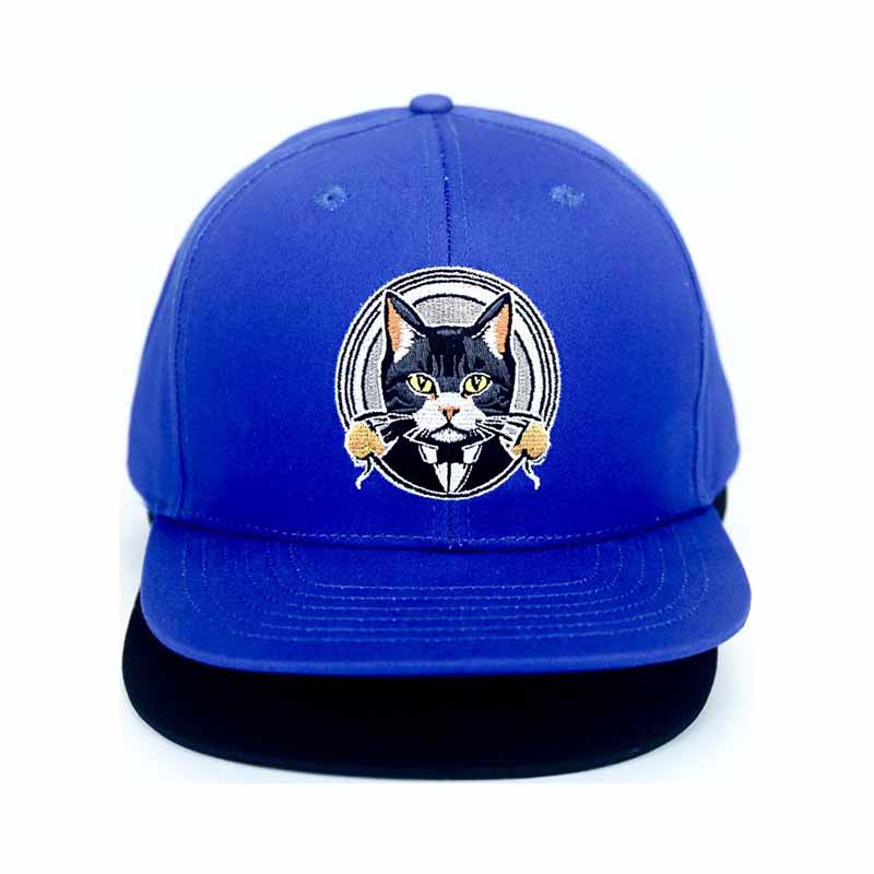 Flat Bill Golf Cap