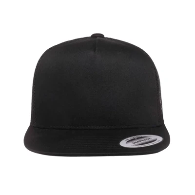 Snapgback Trucker shlyapa qora vintage
