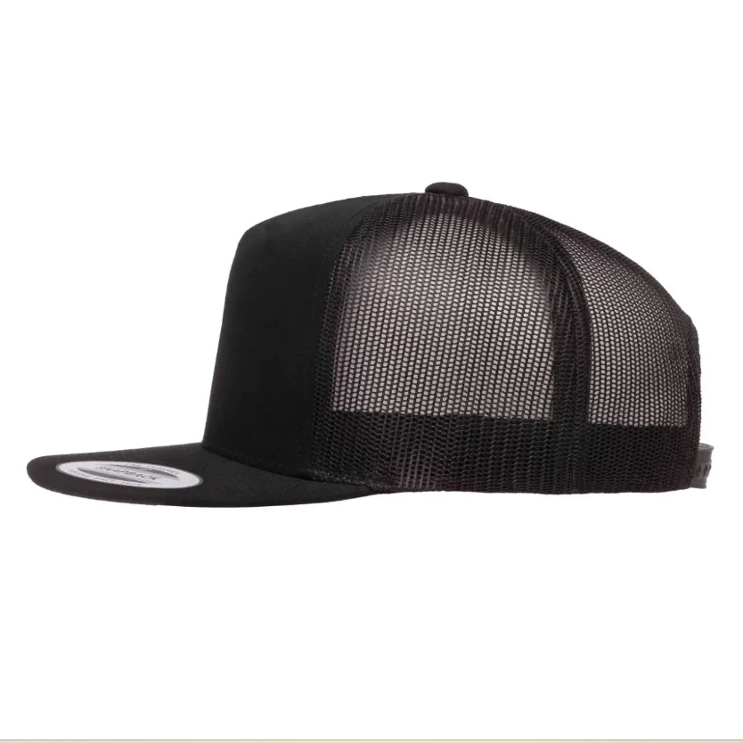 Snapback Trucker Hat Black Vintage Snapback Trucker Hat Black Vintage