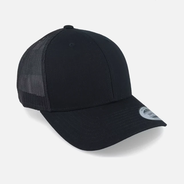 Vintage Black Snapback Trucker Hat Vintage Black Snapback Trucker Hat